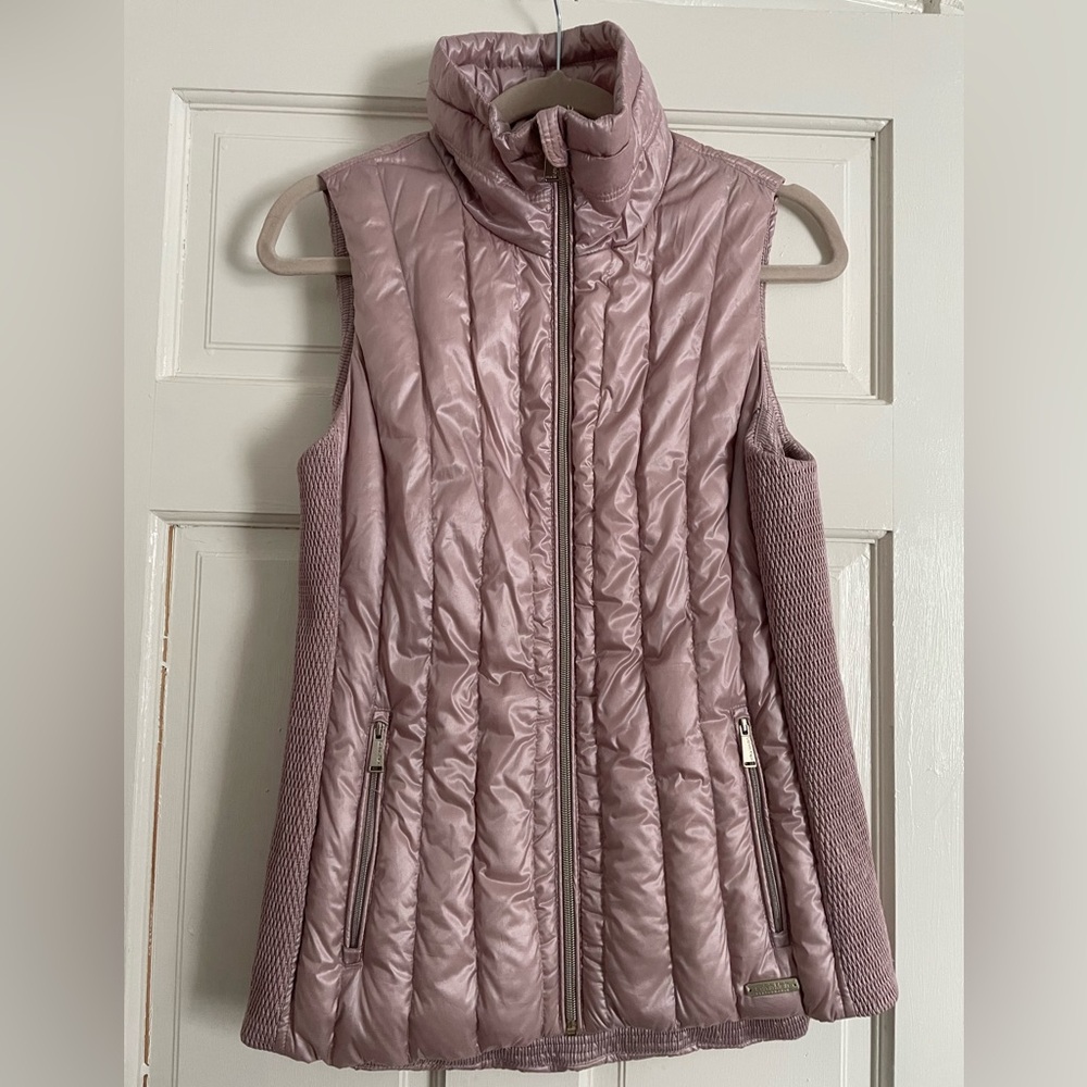Calvin Klein Performance Shimmery Pink Vest